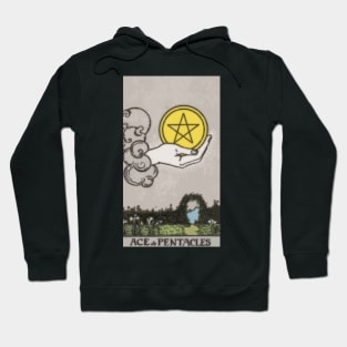 Tarot Card = Ace of Pentacles Hoodie